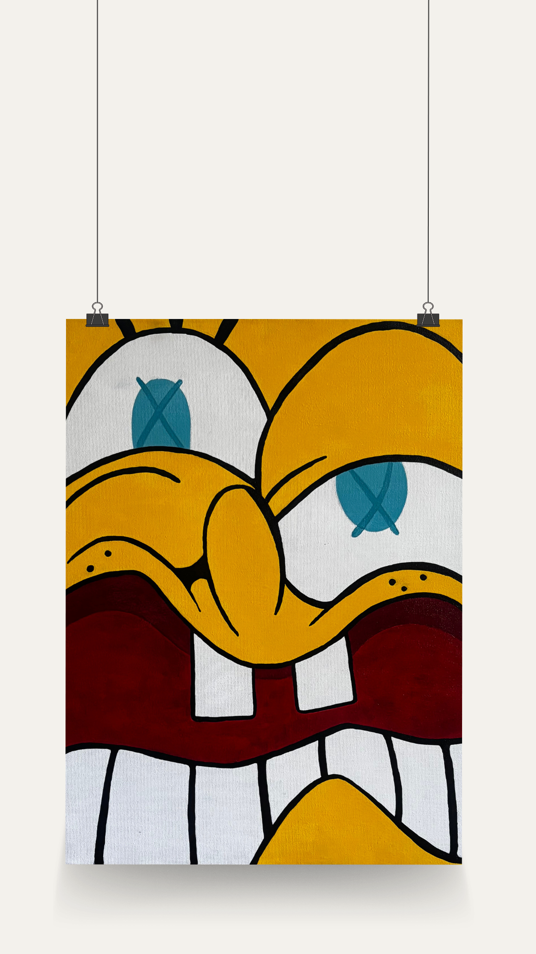 Sponge Face Print